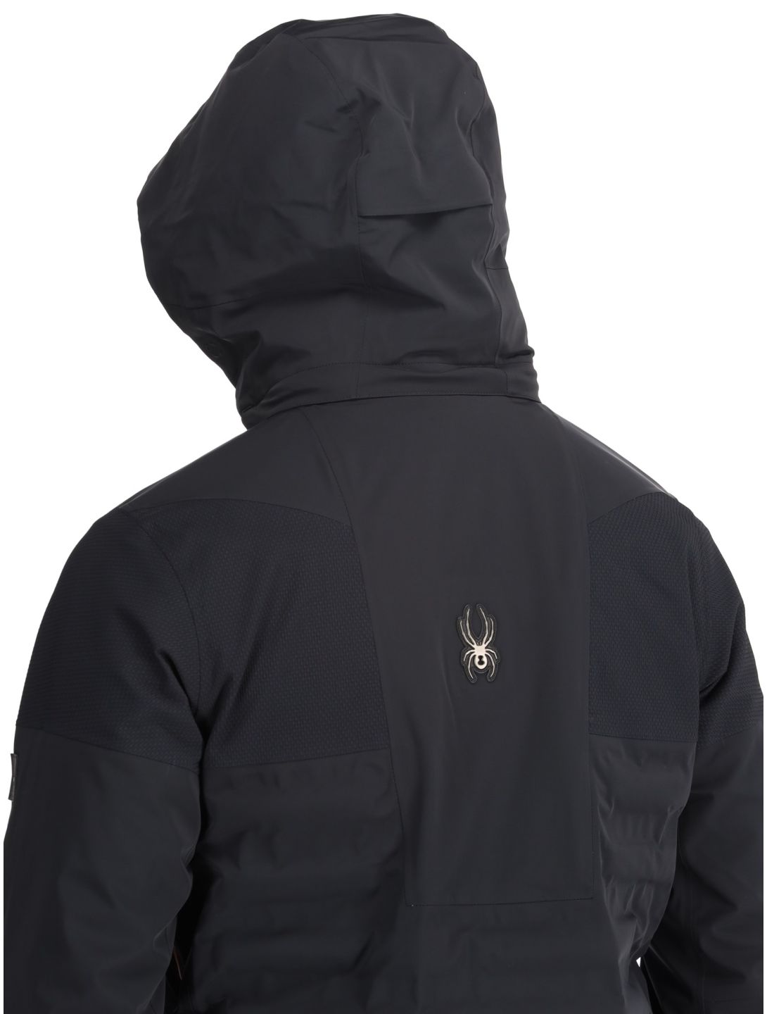 Spyder, Pinnacle chaqueta de esquí hombres Black negro 