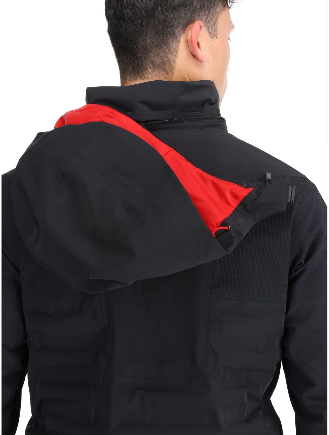 Spyder, Pinnacle chaqueta de esquí hombres Black negro 