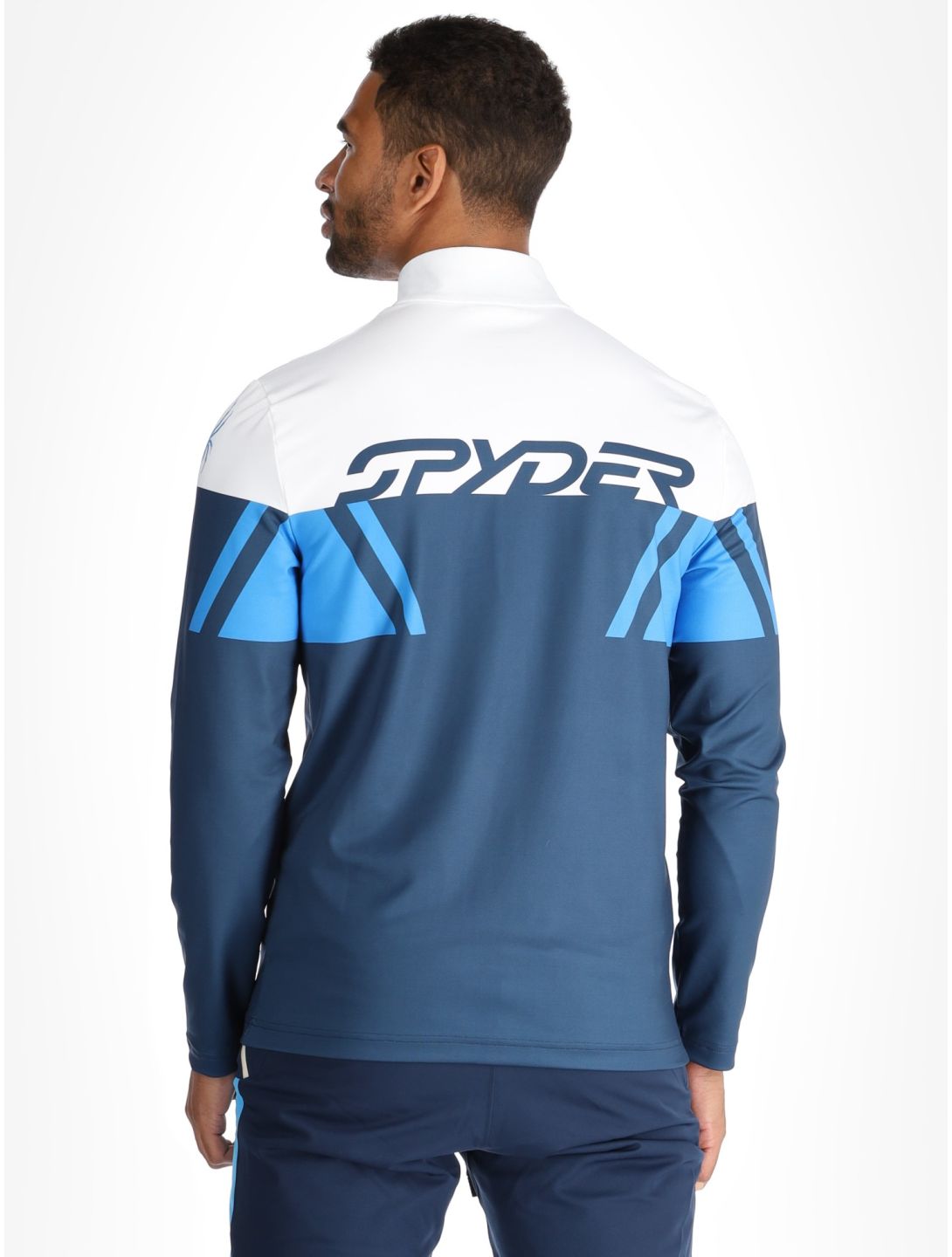 Spyder, Podium 1/2 Zip jersey hombres True Navy azul 