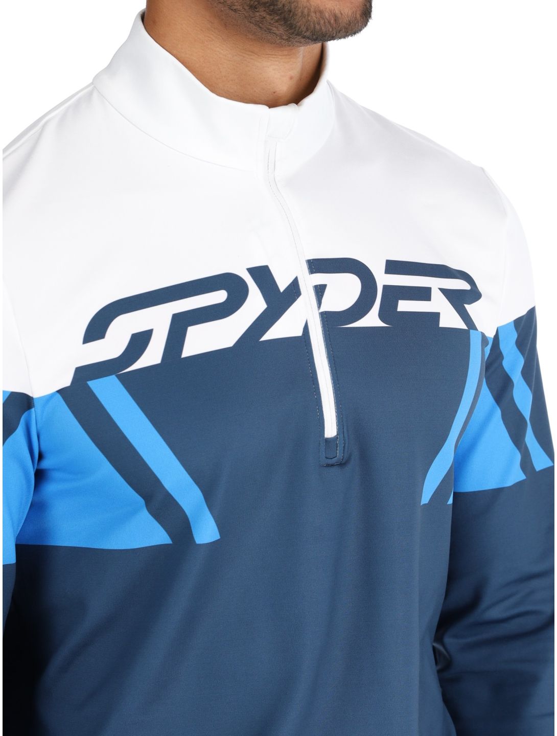 Spyder, Podium 1/2 Zip jersey hombres True Navy azul 