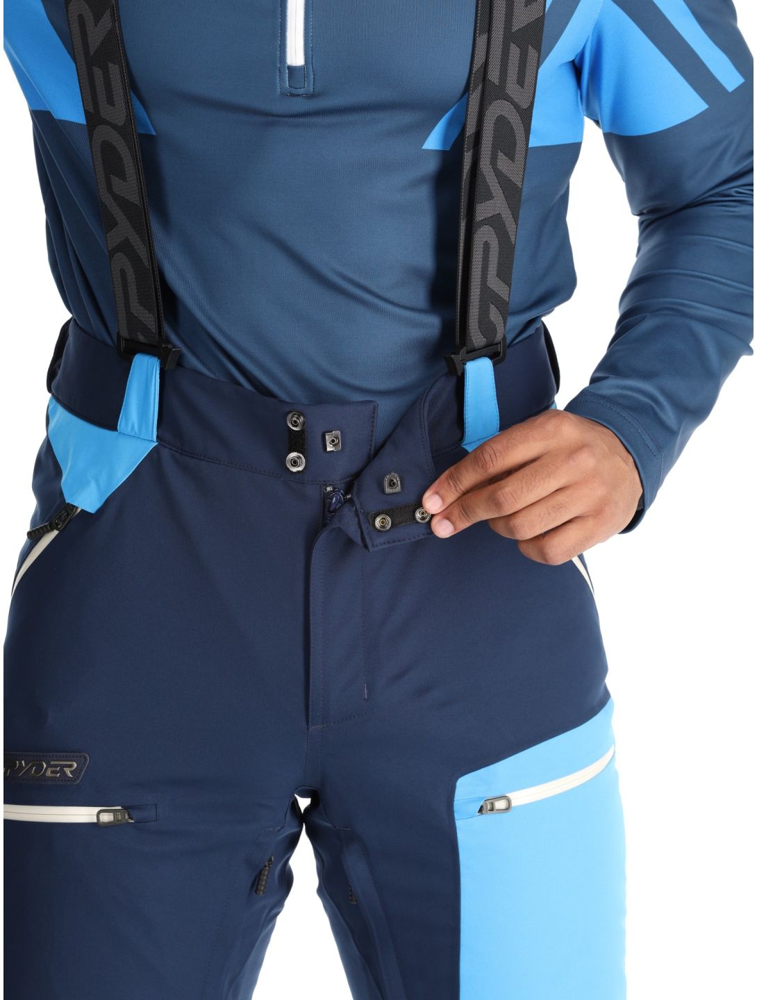 Spyder, Propulsion pantalones de esquí hombres True Navy azul 