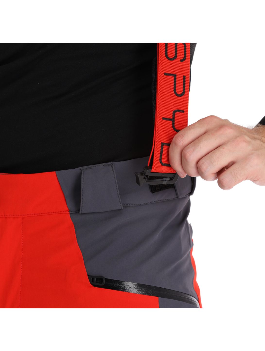 Spyder, Propulsion pantalones de esquí hombres volcano rojo 