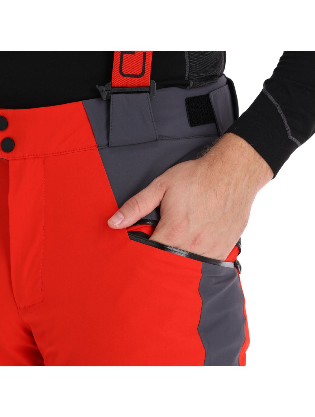 Spyder, Propulsion pantalones de esquí hombres volcano rojo 