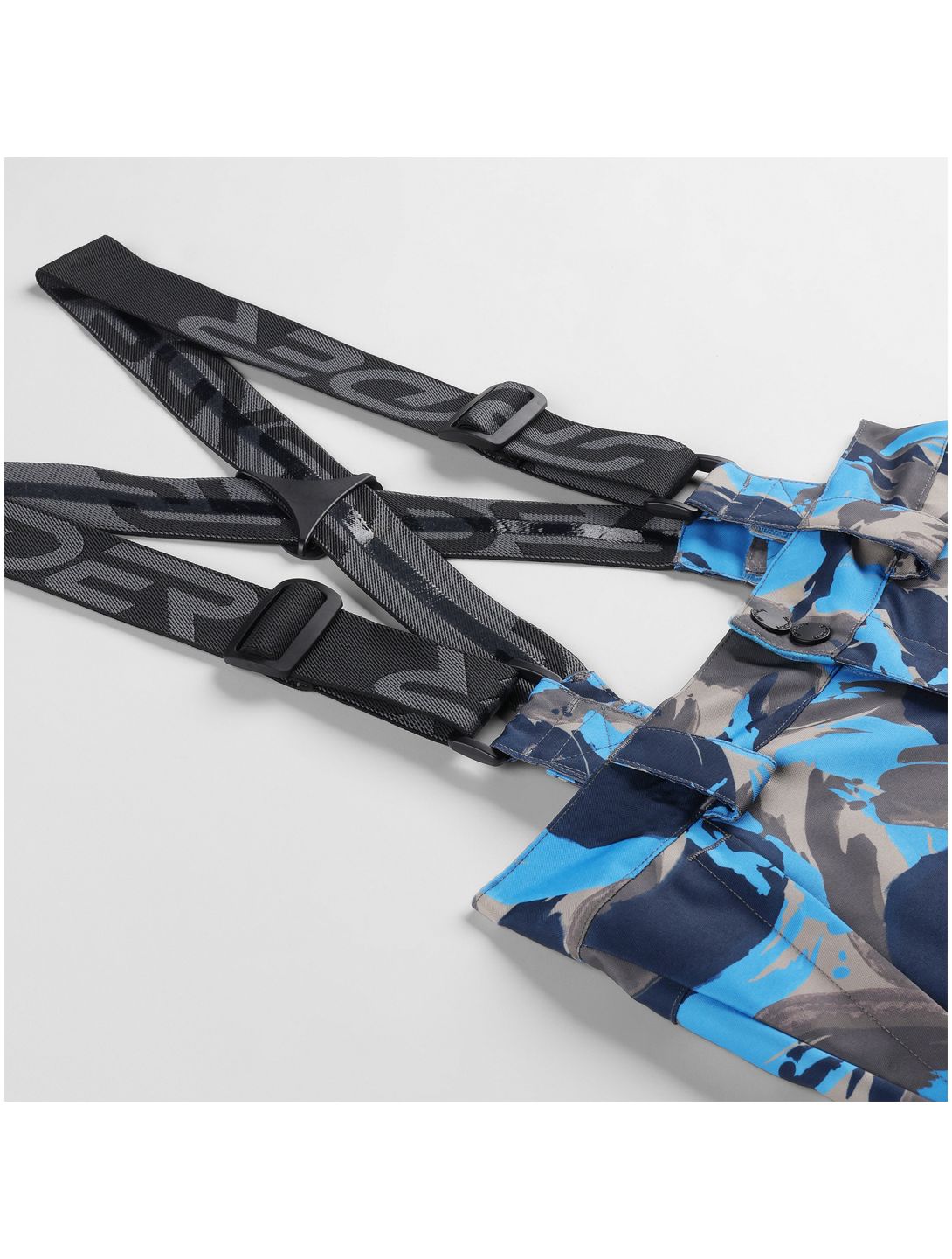 Spyder, Propulsion pantalones de esquí niños Camouflage Aether Blue azul 