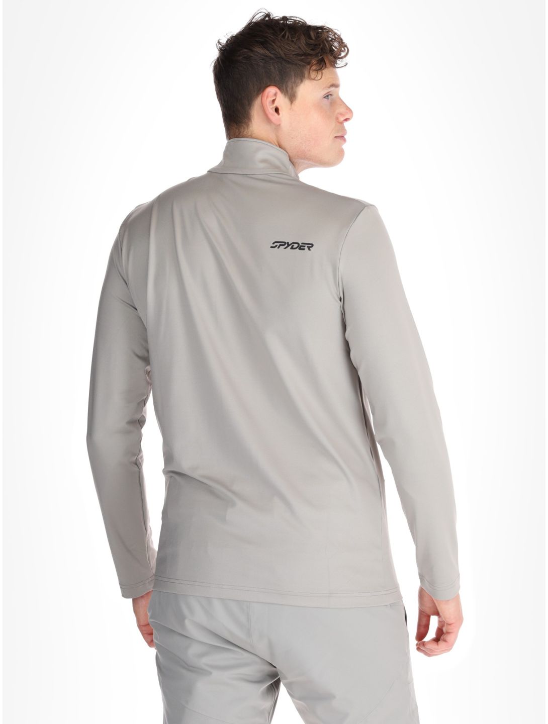 Spyder, Prospect 1/2 Zip jersey hombres Concrete gris 