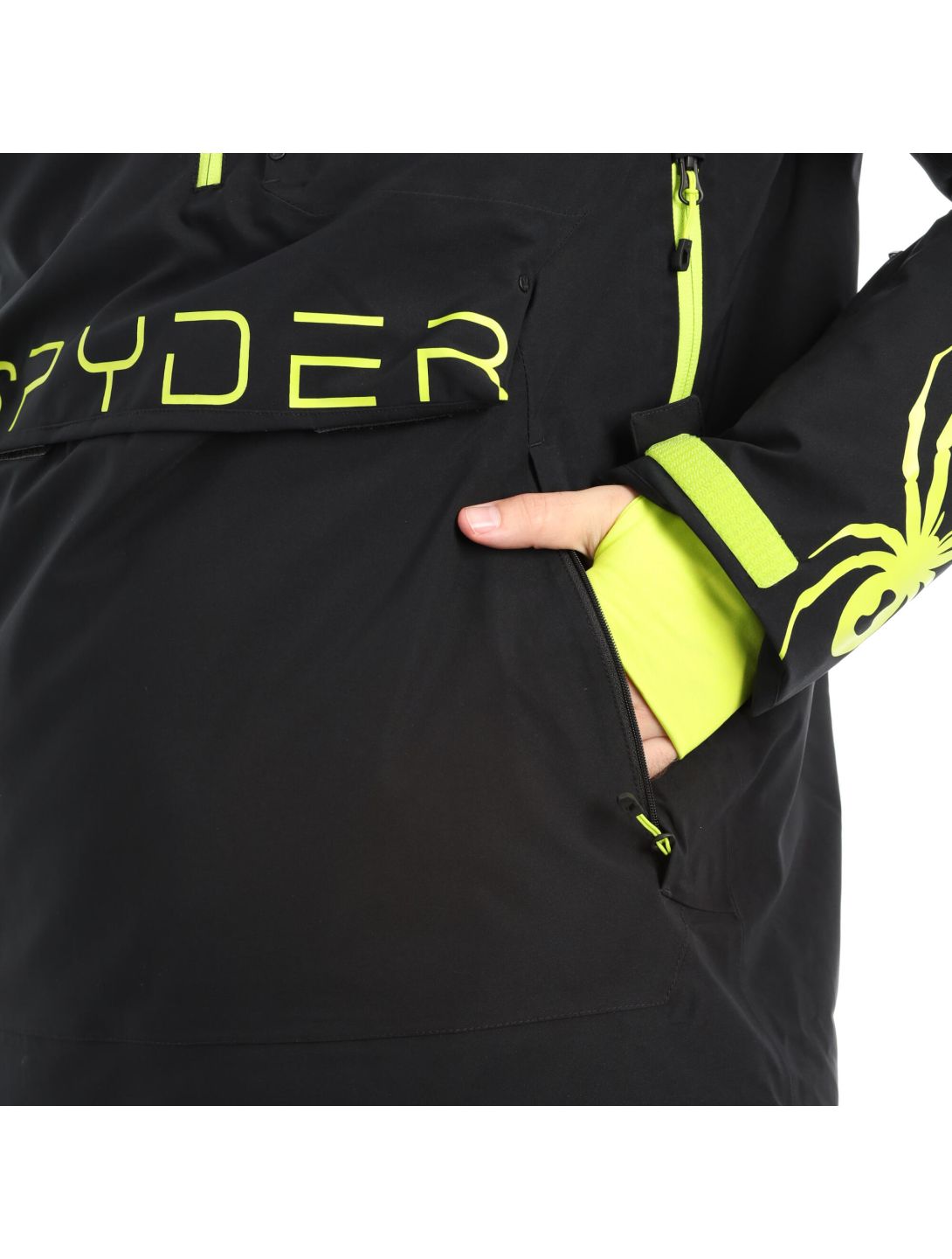 Spyder, Signal GTX anorak hombres negro 