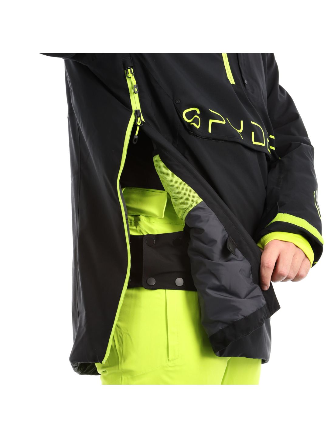 Spyder, Signal GTX anorak hombres negro 