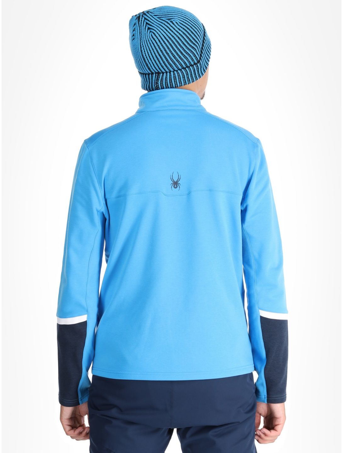 Spyder, Speed Fleece 1/2 Zip jersey hombres Aether Blue azul 