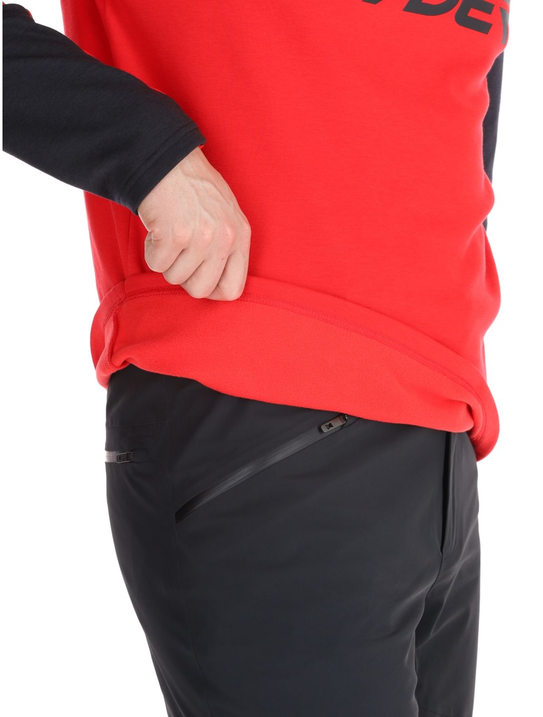 Spyder, Speed Fleece 1/2 Zip jersey hombres Spyder Red rojo 