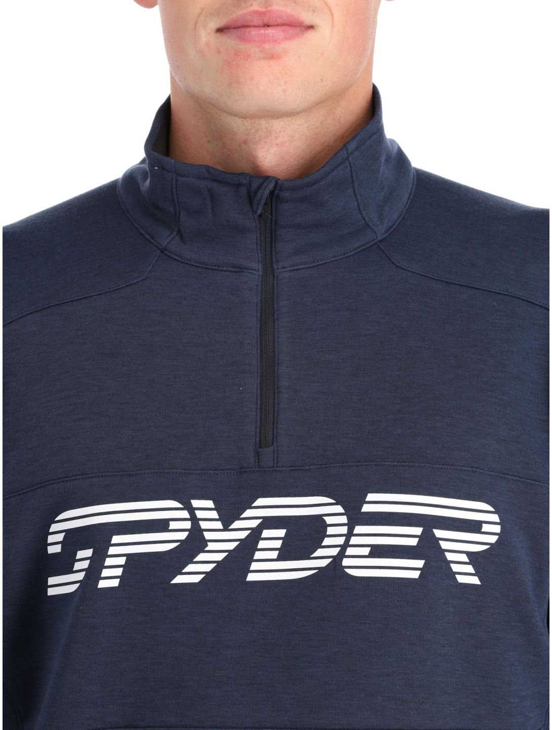 Spyder, Speed Fleece 1/2 Zip jersey hombres True Navy azul 