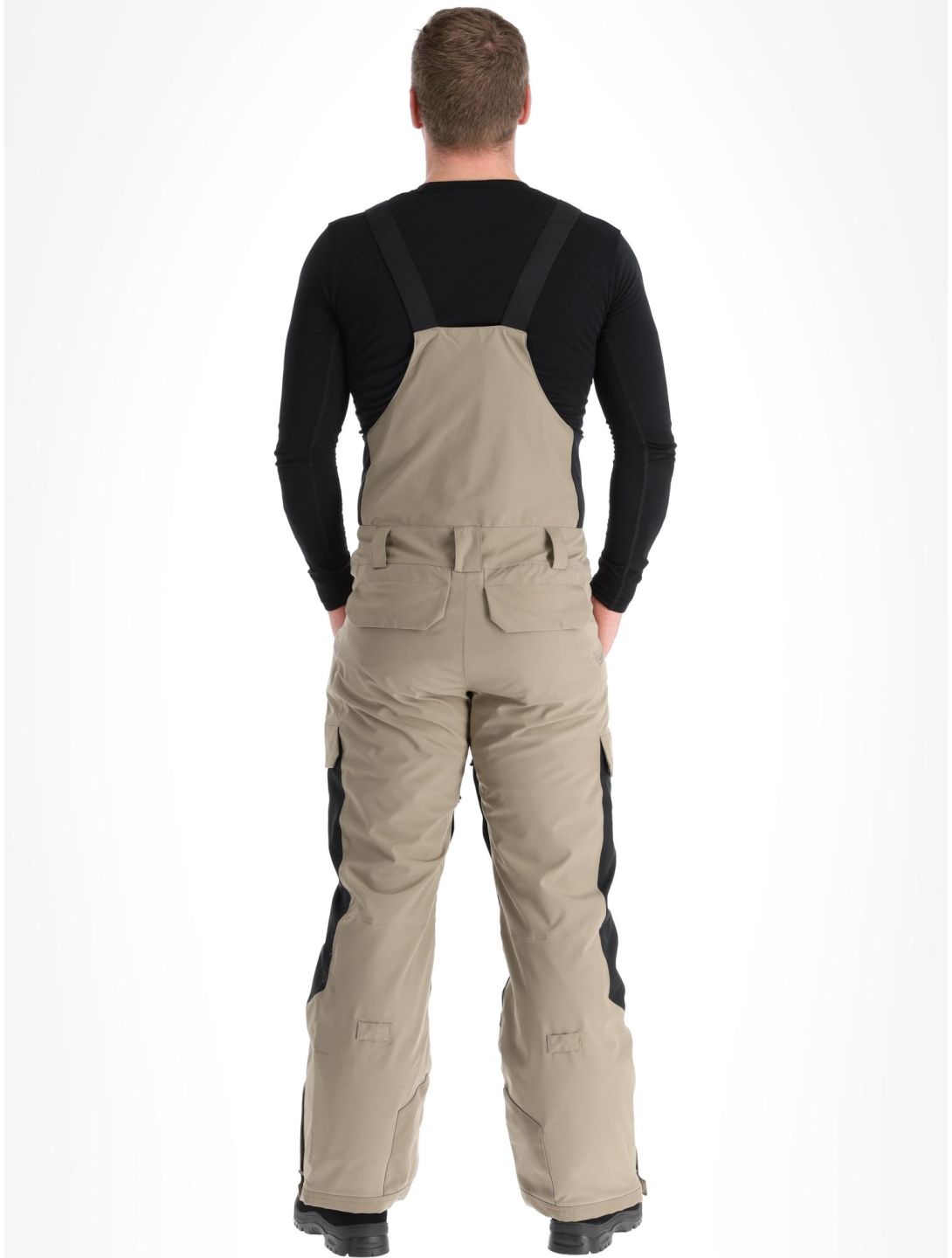 Spyder, Terrain Bib pantalones de esquí hombres Desert Taupe marrón 