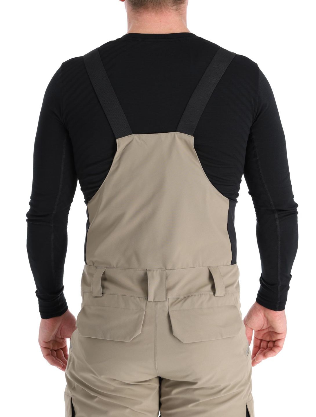 Spyder, Terrain Bib pantalones de esquí hombres Desert Taupe marrón 