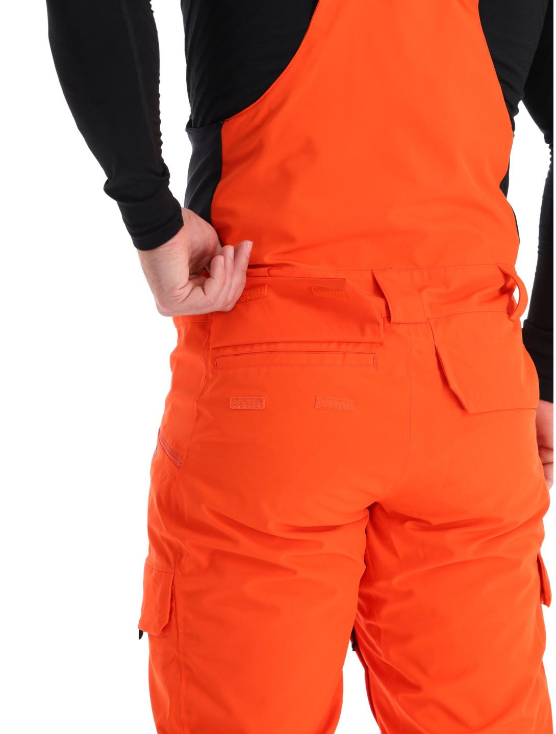 Spyder, Terrain Bib pantalones de esquí hombres Twisted Orange naranja 