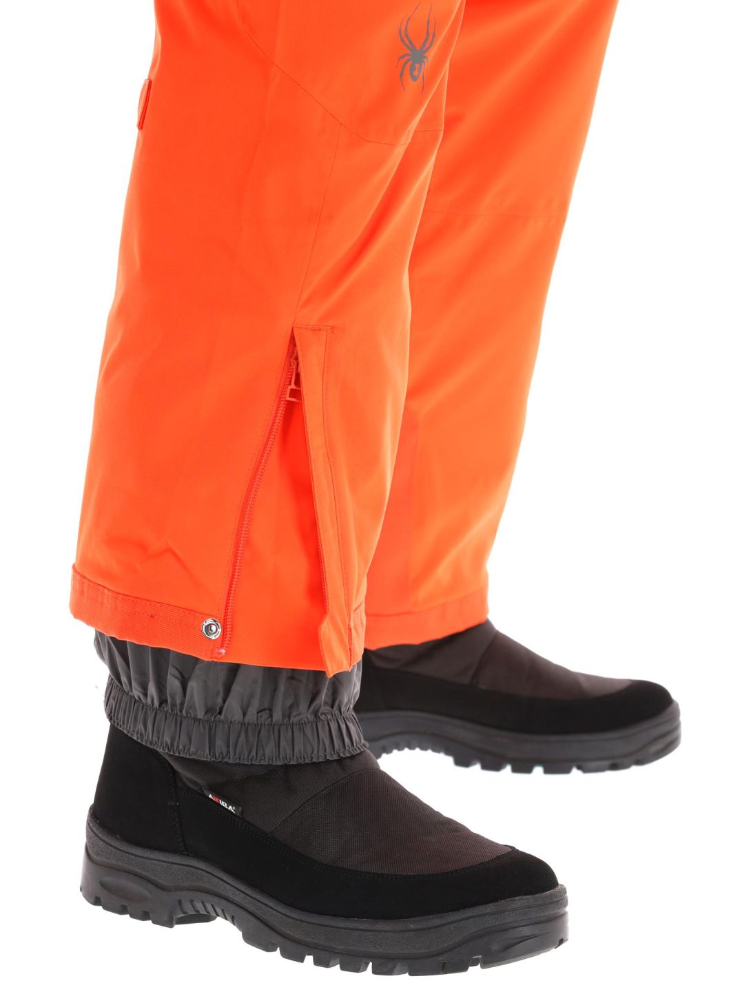 Spyder, Terrain Bib pantalones de esquí hombres Twisted Orange naranja 