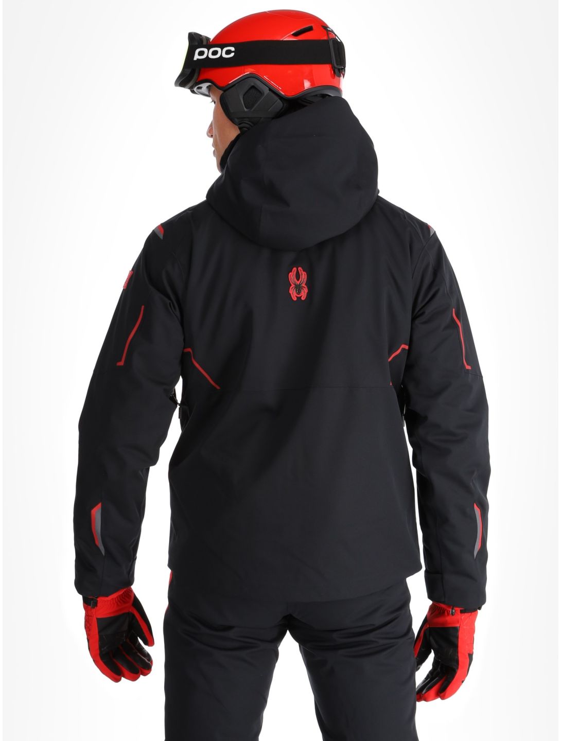 Spyder, Titan chaqueta de esquí hombres Black negro 