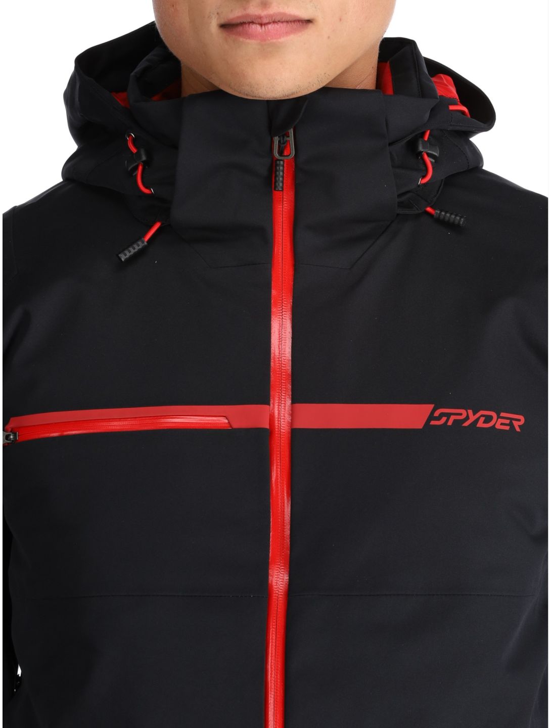 Spyder, Titan chaqueta de esquí hombres Black negro 