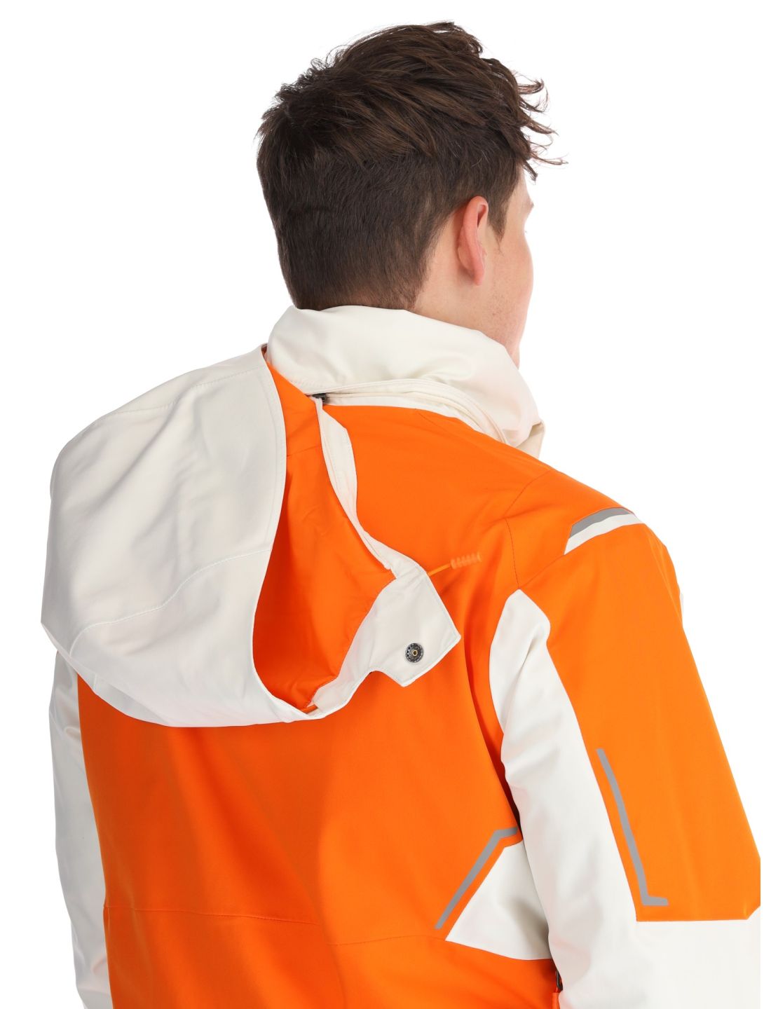 Spyder, Titan chaqueta de esquí hombres Orange Shock beige, naranja 