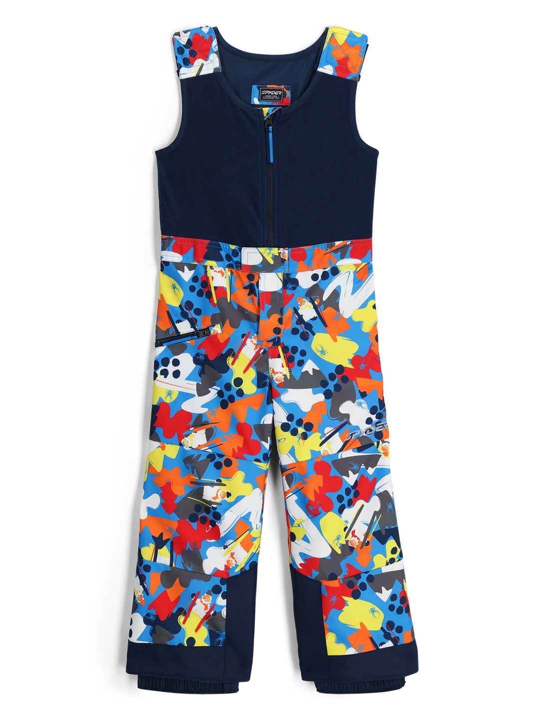 Spyder, Toddler Expedition pantalones de esquí niños Yeti Camo Aether Blue azul 