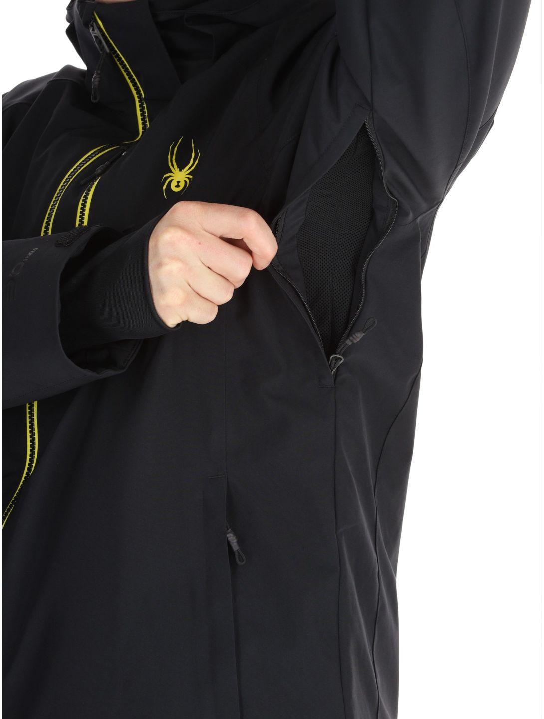 Spyder, Tripoint chaqueta de esquí hombres Black negro 