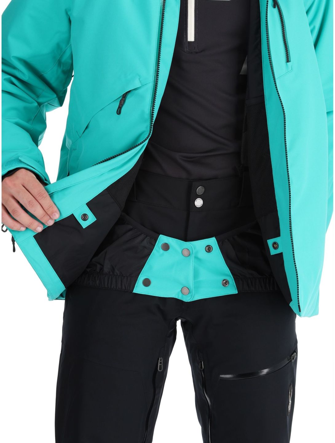 Spyder, Tripoint chaqueta de esquí hombres Teal Green verde 