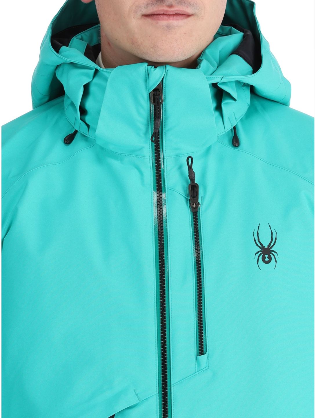 Spyder, Tripoint chaqueta de esquí hombres Teal Green verde 