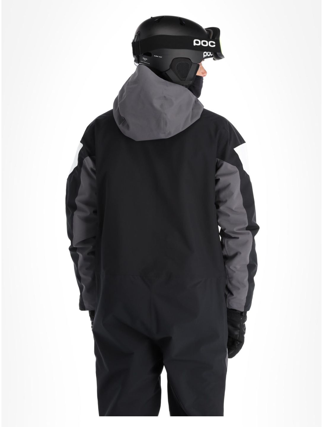 Spyder, Utility Snowsuit ropa del mono hombres Black negro 