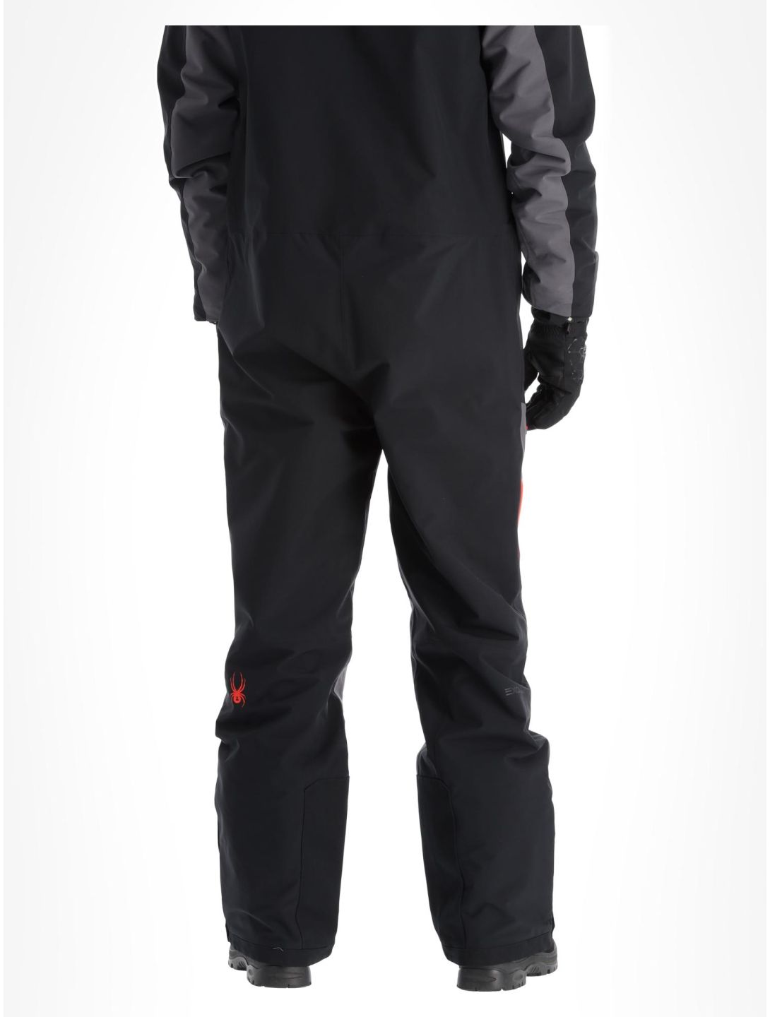 Spyder, Utility Snowsuit ropa del mono hombres Black negro 