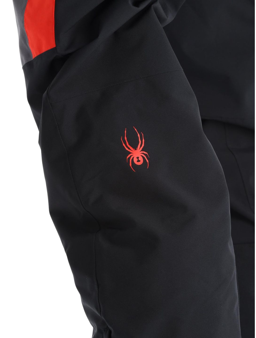 Spyder, Utility Snowsuit ropa del mono hombres Black negro 