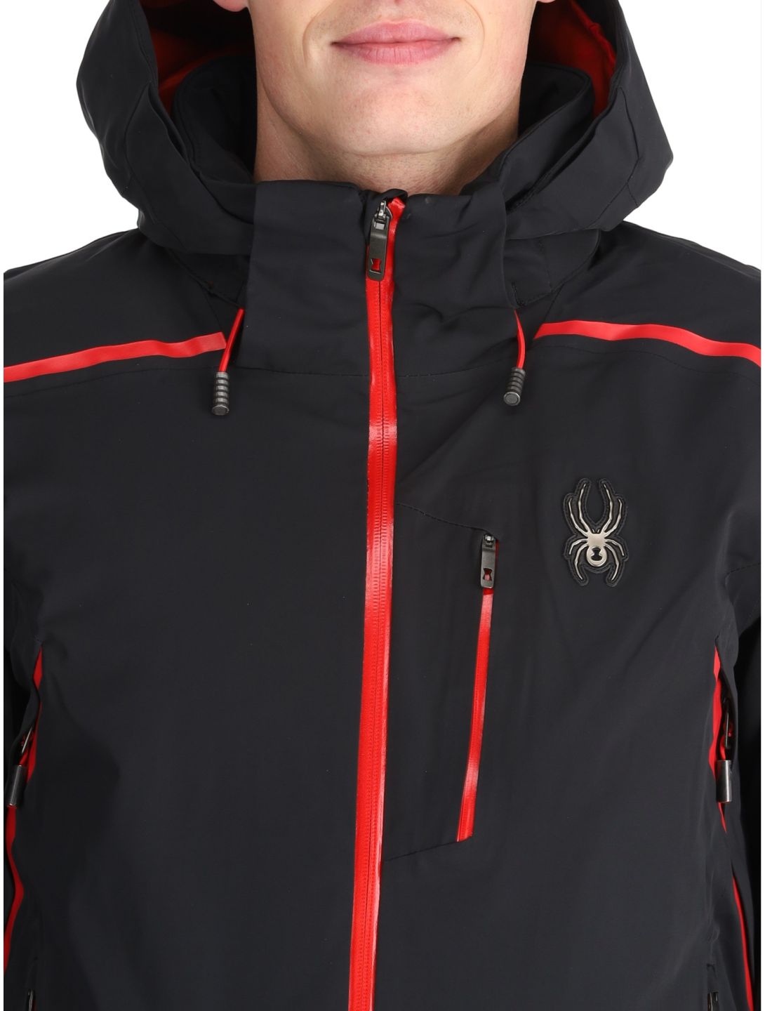 Spyder, Vanqysh chaqueta de esquí hombres Black negro 