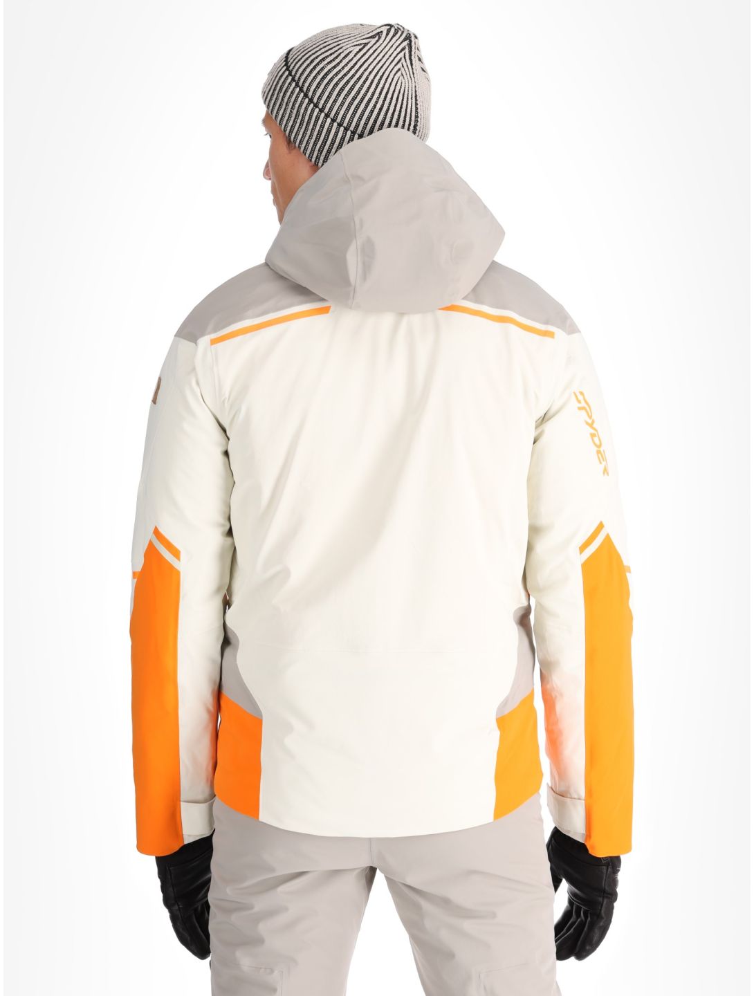 Spyder, Vanqysh chaqueta de esquí hombres Vanilla Latte beige 