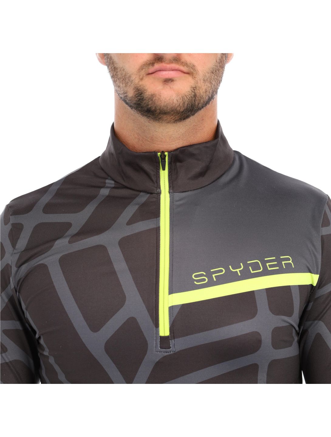 Spyder, Vital jersey hombres gris/negro