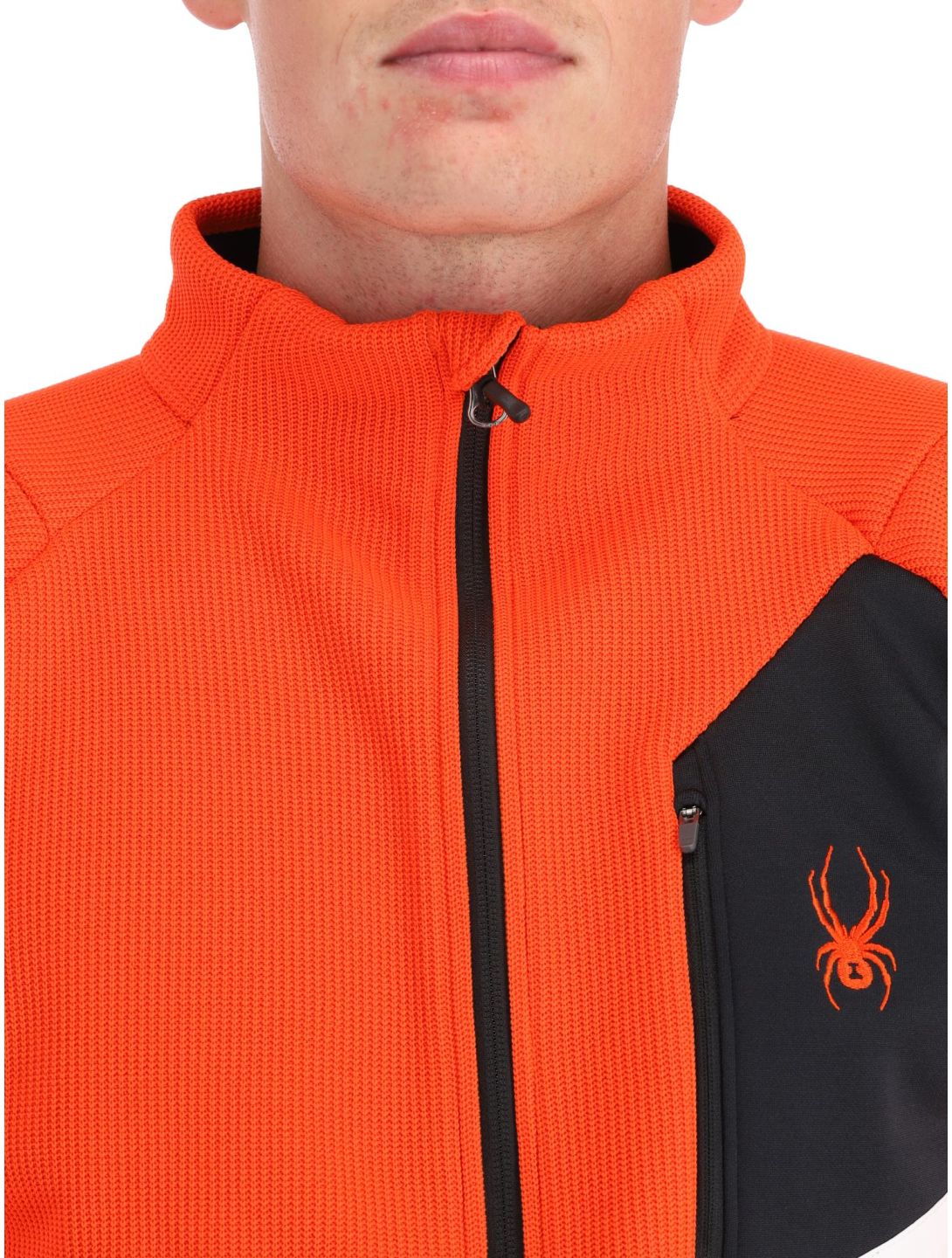 Spyder, Wengen Bandit chaleco hombres Twisted Orange naranja 