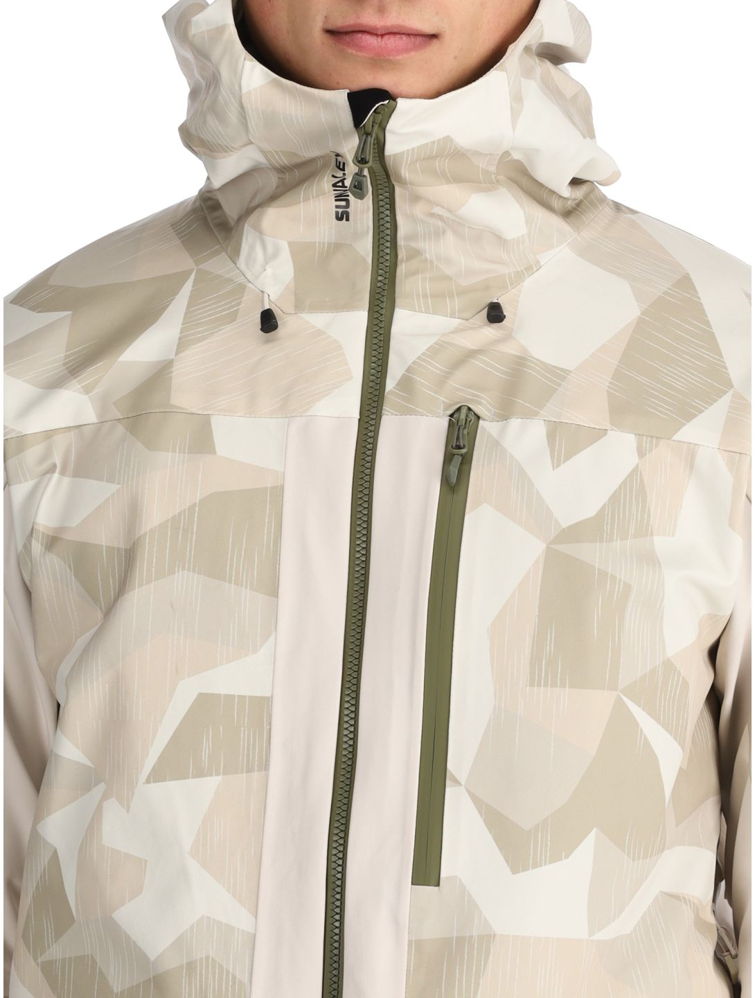 Sun Valley, Dateam chaqueta de esquí hombres Moon beige 