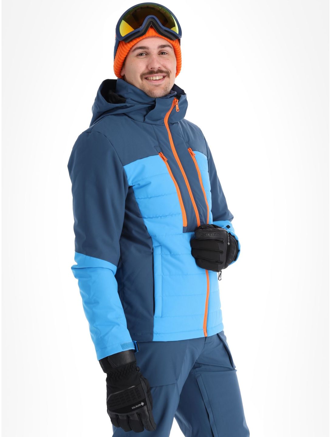 Sun Valley, Doruo chaqueta de esquí hombres Bleu azul 