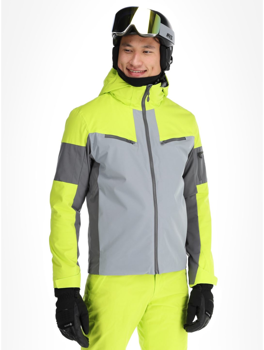 Sun Valley, Draggo chaqueta de esquí hombres Acier gris 