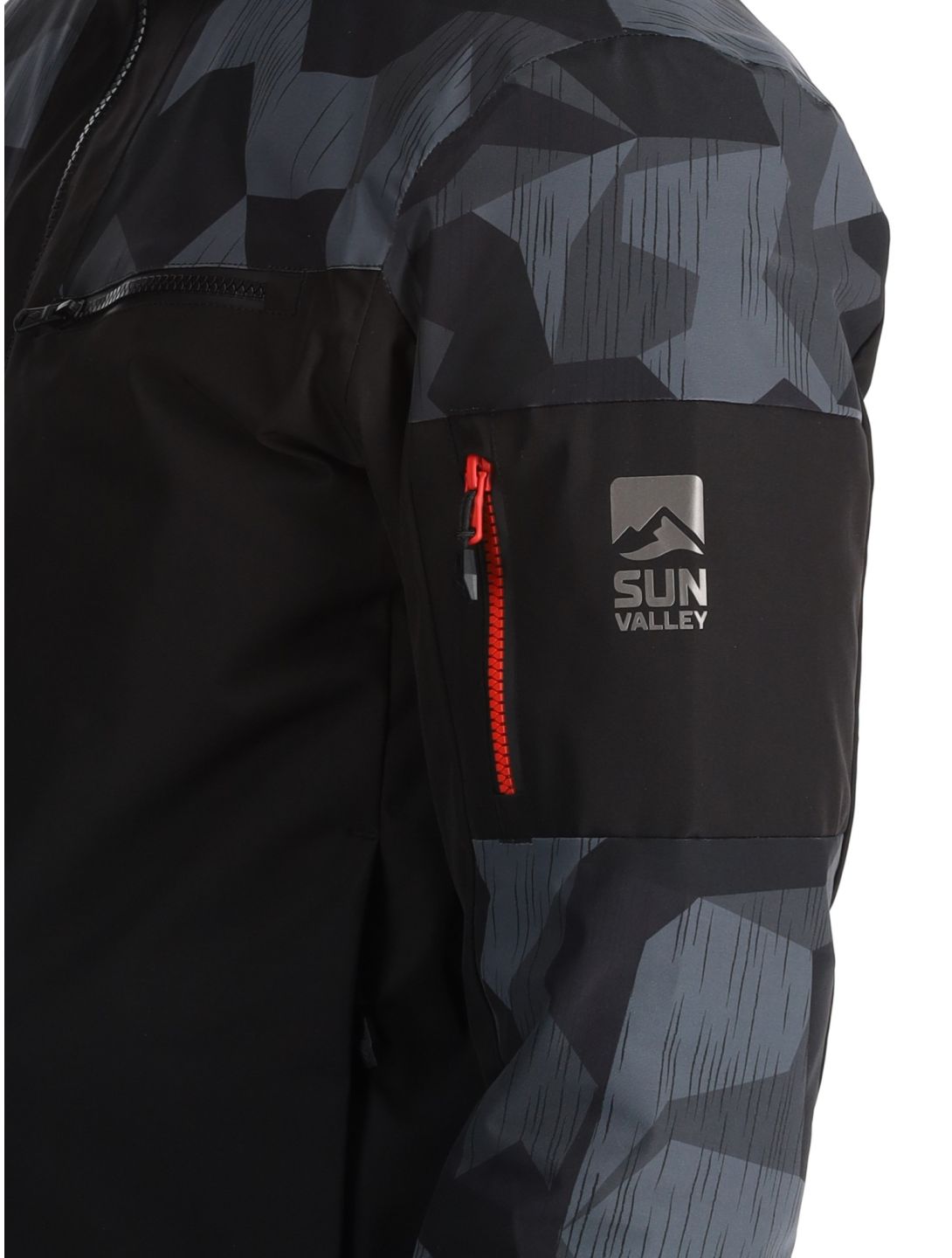 Sun Valley, Draggo chaqueta de esquí hombres Noir negro 