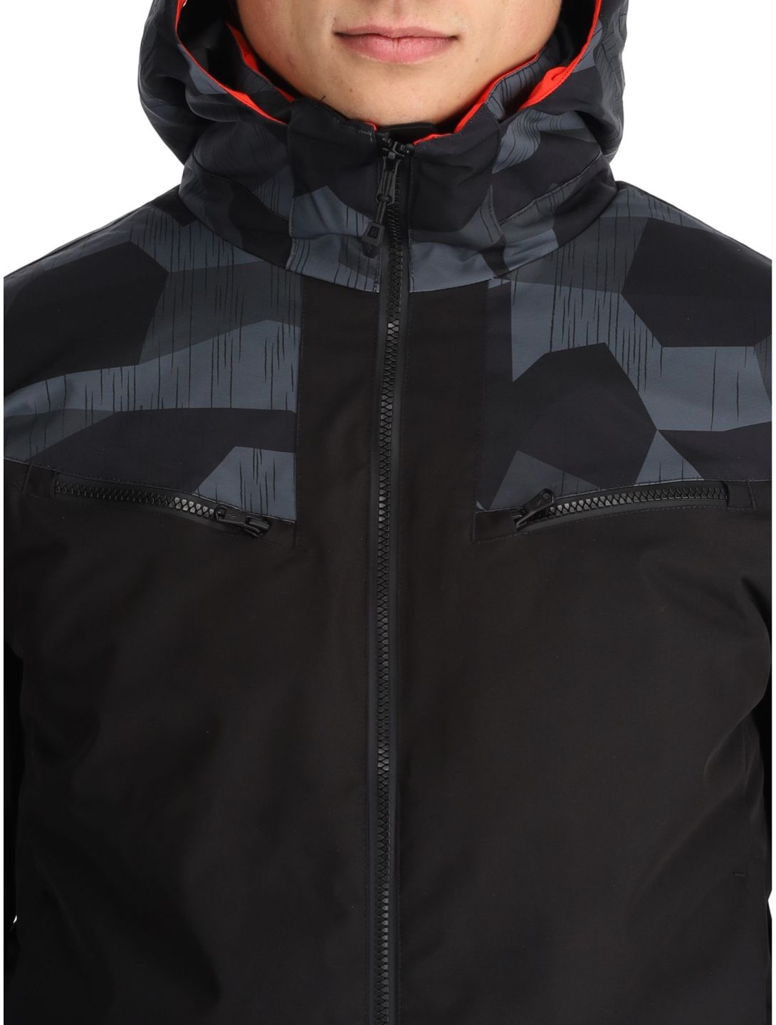 Sun Valley, Draggo chaqueta de esquí hombres Noir negro 