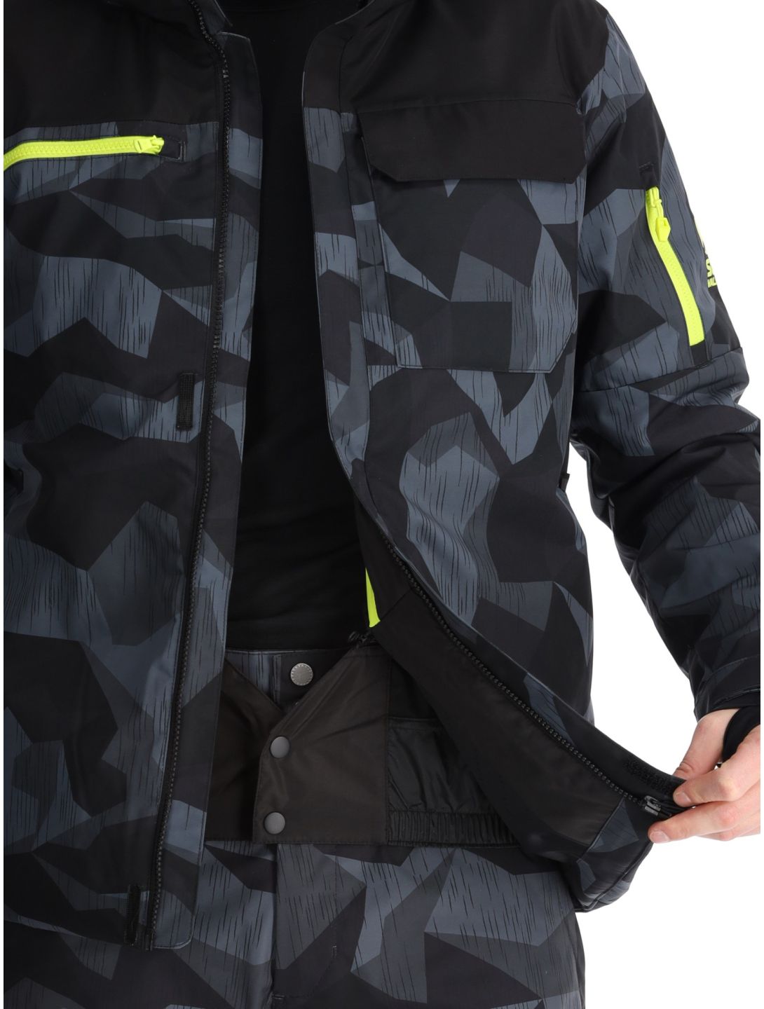 Sun Valley, Drayer chaqueta de esquí hombres Noir negro 