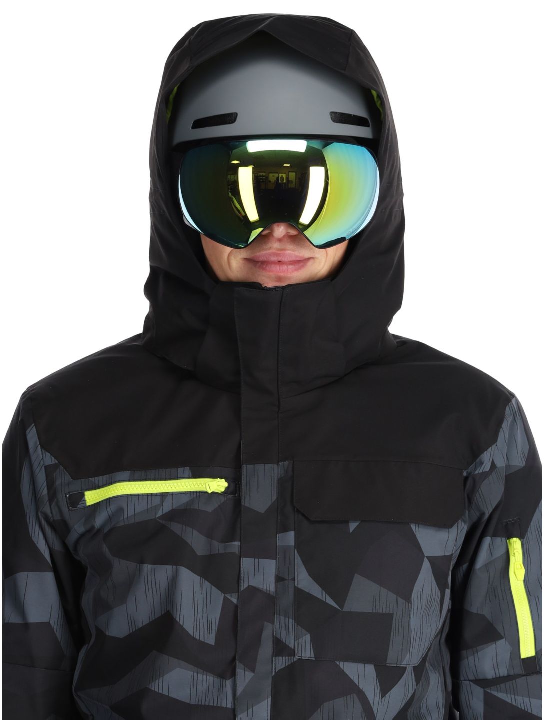 Sun Valley, Drayer chaqueta de esquí hombres Noir negro 