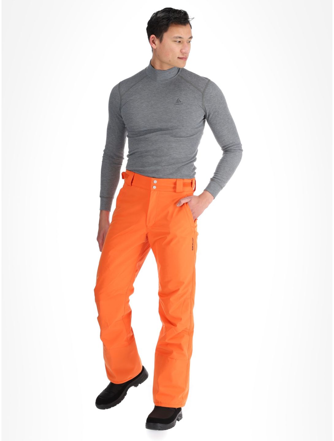 Sun Valley, Folks pantalones de esquí hombres Orange naranja 