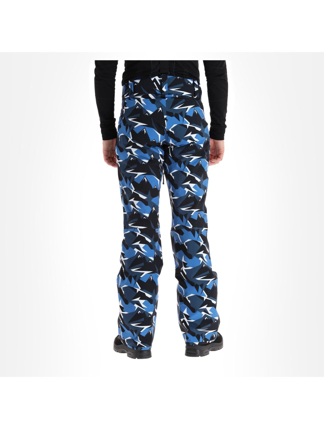 Sun Valley, Fordel pantalones de esquí hombres cyan azul 