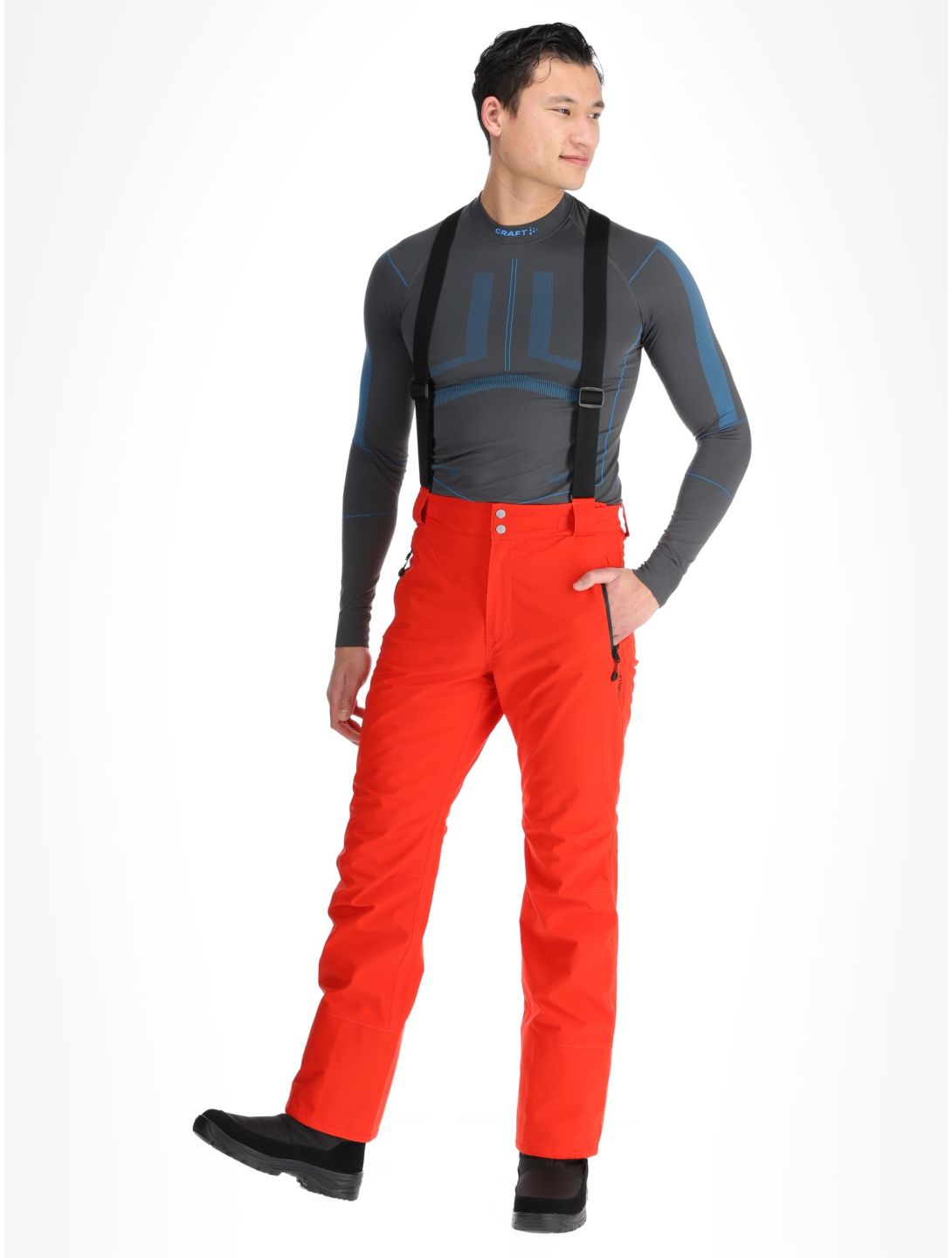 Sun Valley, Fuza pantalones de esquí hombres Rouge rojo 