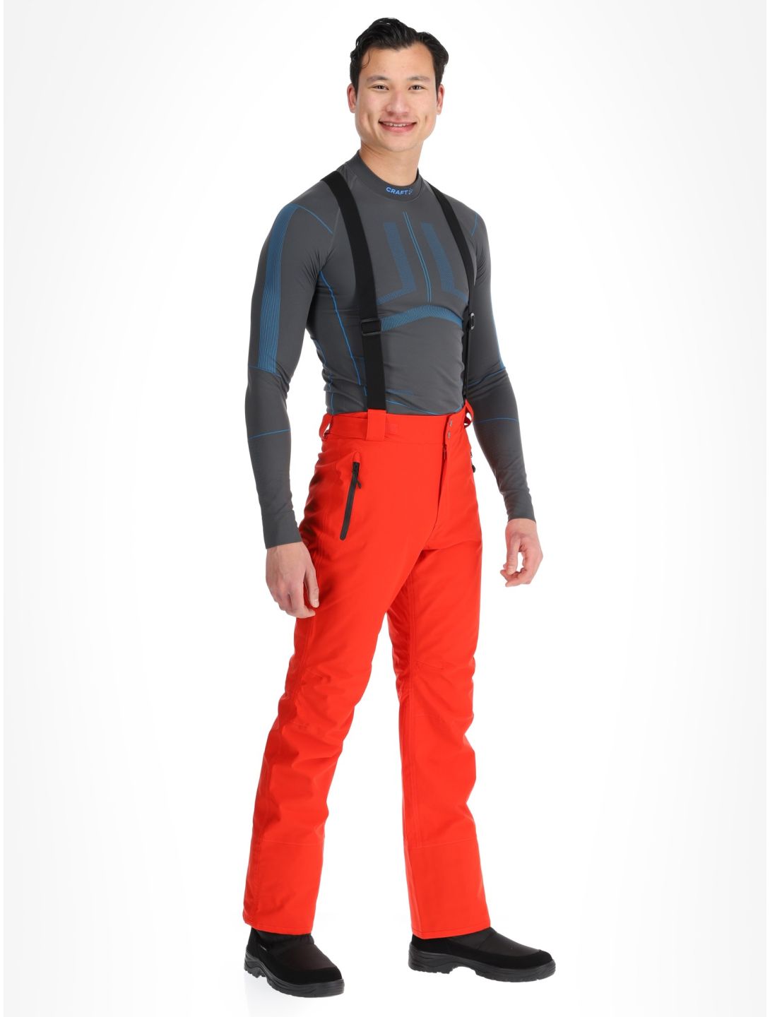 Sun Valley, Fuza pantalones de esquí hombres Rouge rojo 