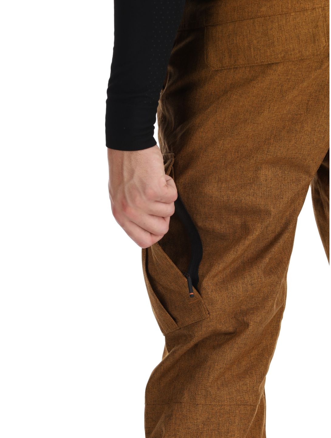 Superdry, Ski Peak Rescue pantalones de esquí hombres Tobacco Brown Marl marrón 