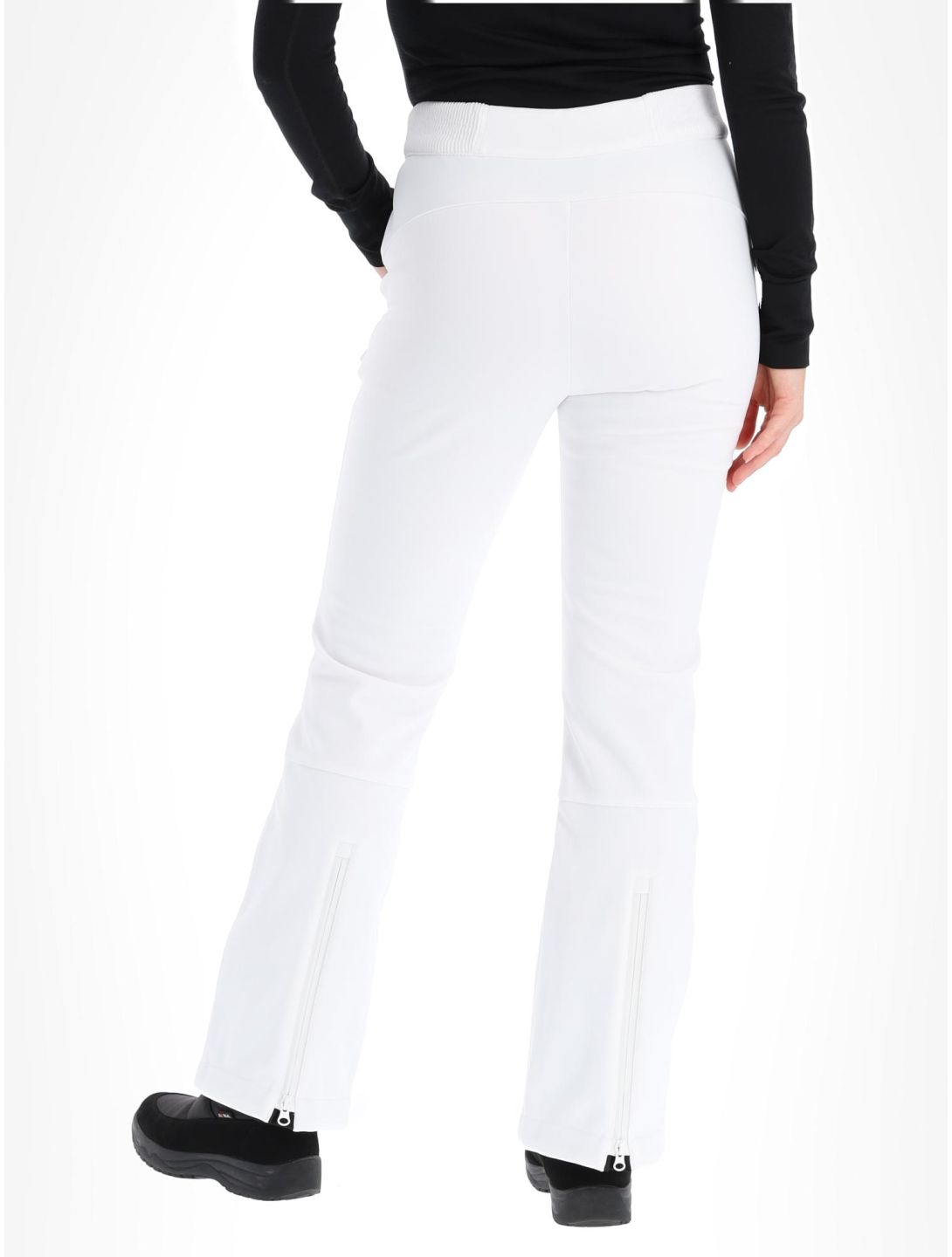 Superdry, Ski Softshell Slim pantalones de esquí softshell mujeres White blanco 