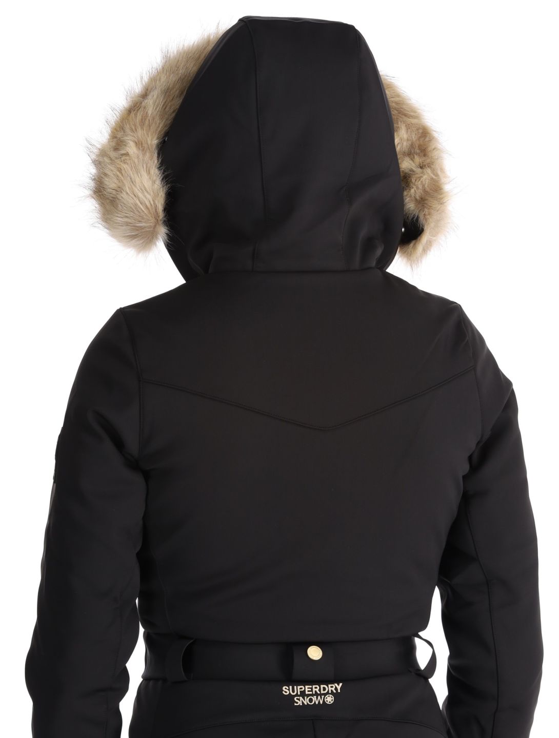 Superdry, Ski Suit ropa del mono mujeres Black negro 