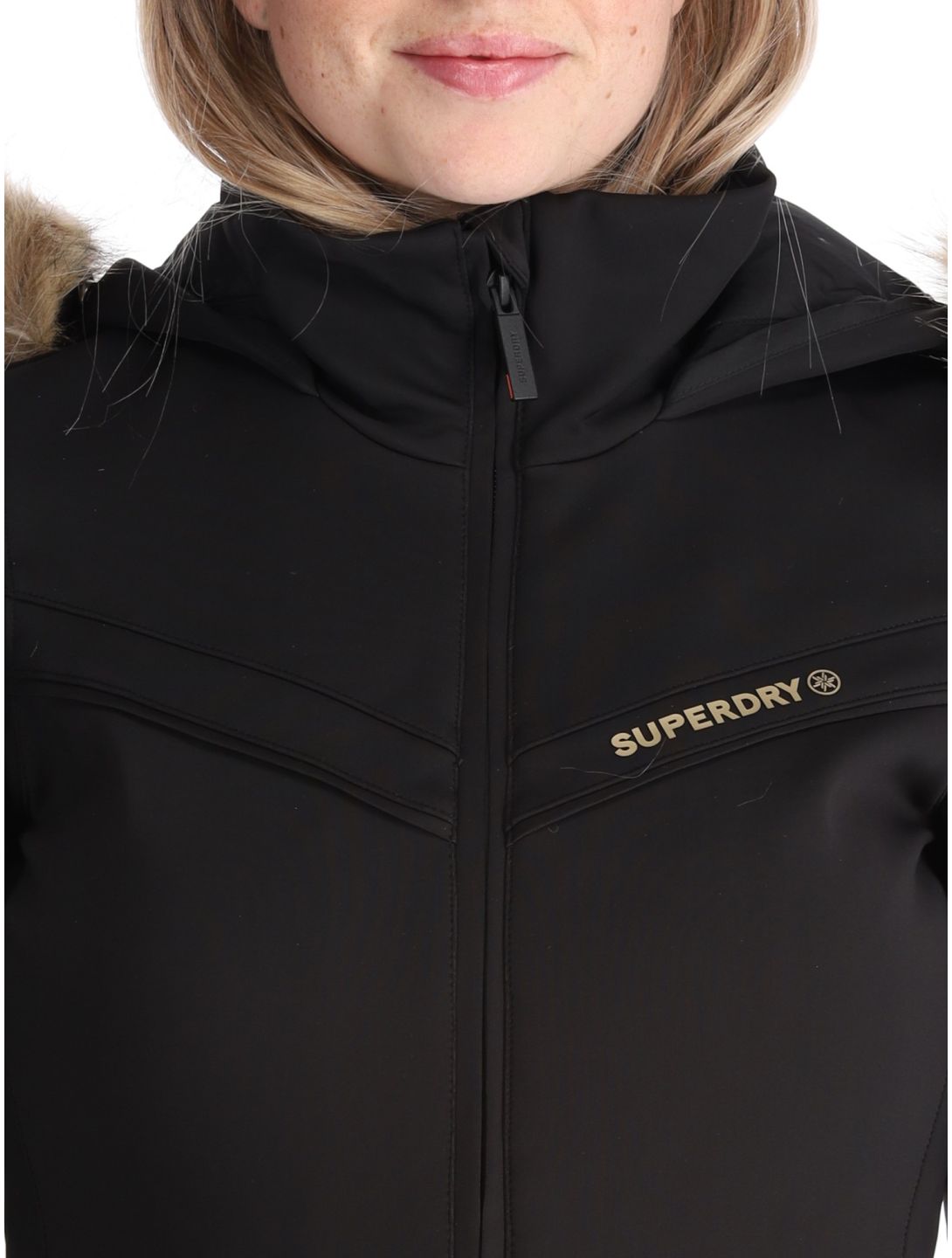 Superdry, Ski Suit ropa del mono mujeres Black negro 