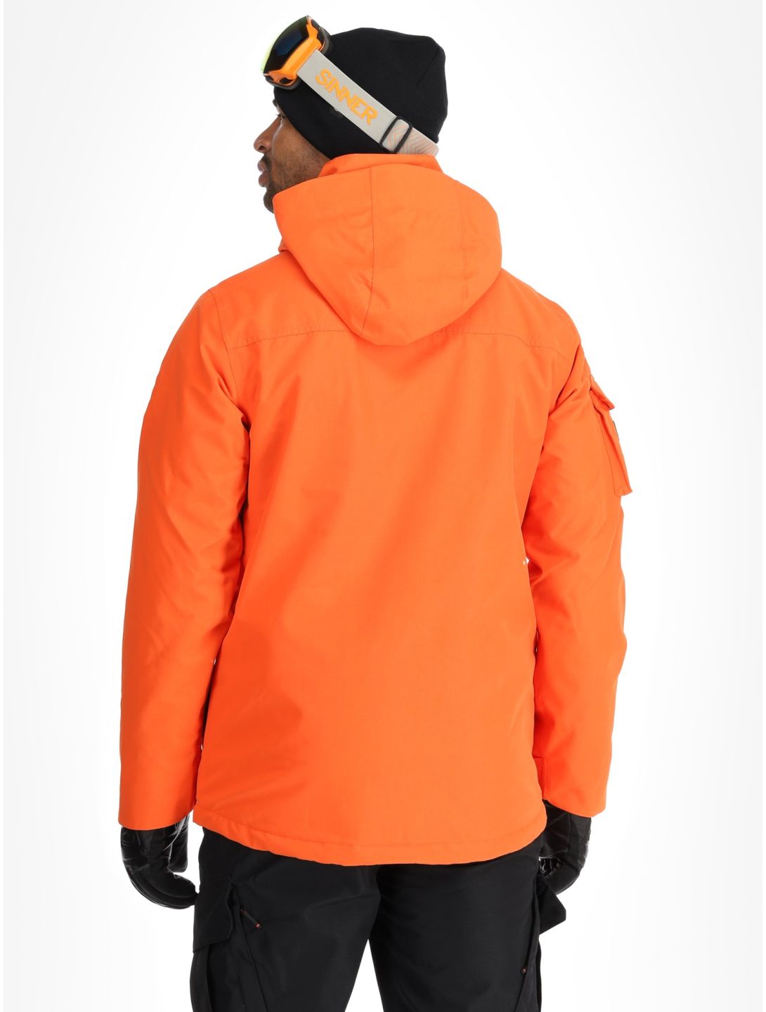 Superdry, Ski Ultimate Rescue chaqueta de esquí hombres Flame Orange naranja 