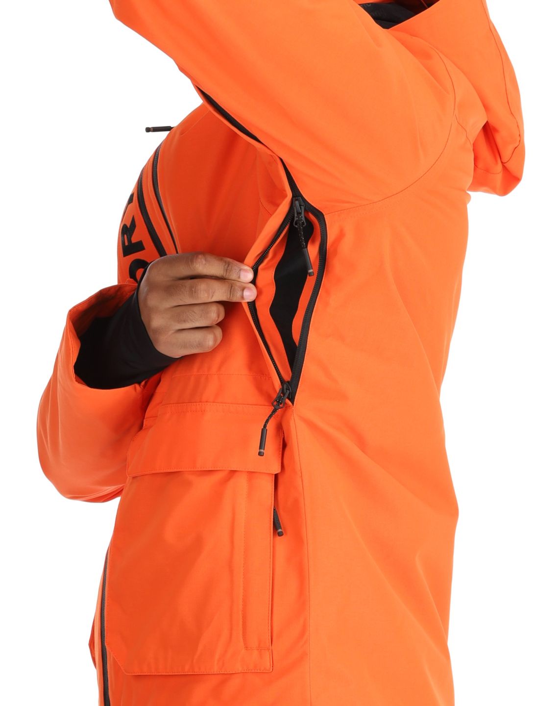 Superdry, Ski Ultimate Rescue chaqueta de esquí hombres Flame Orange naranja 