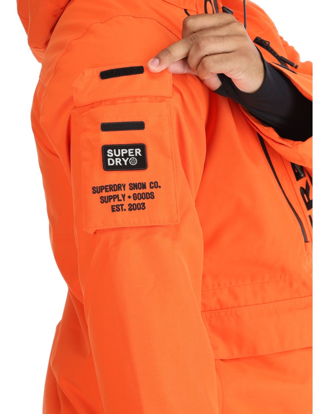 Superdry, Ski Ultimate Rescue chaqueta de esquí hombres Flame Orange naranja 